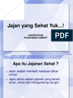 Materi Jajanan Sehat