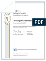 CertificateOfCompletion_Time Management Fundamentals