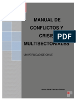 Manual de Conflictos y Crisis Multisectoriales 2008