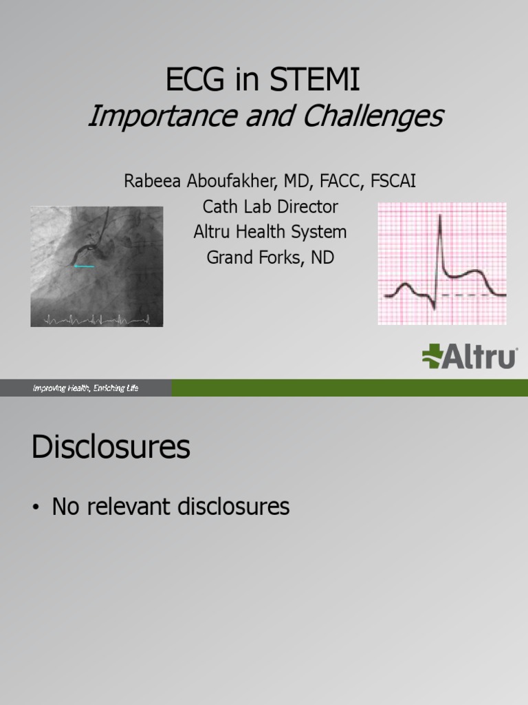 Ecg Stemi PDF | PDF | Myocardial Infarction | Electrocardiography