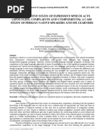 Sheykah (2015) A Comparative Study of Expressive Speech Acts