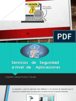 Seguridad A Nivel de Aplicaciones