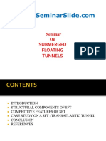 Submerged Floating Tunnels Seminar Slides