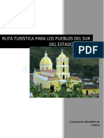 Ruta Turística para Los Pueblos Del Sur Del Estado Mérida