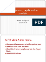 Kuliah 4 Aa Peptida Protein 2014 Rev