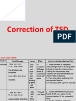 TSD Correction