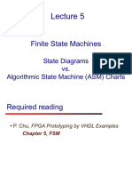 Finite State Machines: State Diagrams vs. Algorithmic State Machine (ASM) Charts