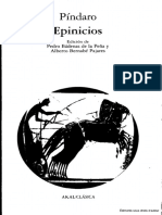 Píndaro - Pedro Bádenas de la Peña & Alberto Bernabé Pajares (Eds) - Epinicios (Ediciones Akal, 2002).pdf