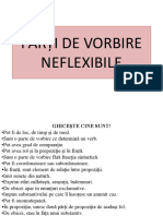 Parti de Vorbire Neflexibile