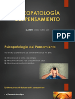 Psicopatología Del Pensamiento