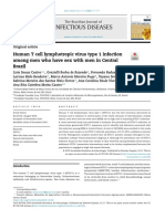 Infectious Diseases: Human T Cell Lymphotropic Virus Type 1 Infection Among Men Who Have Sex With Men in Central Brazil