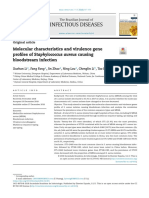 Infectious Diseases: Molecular Characteristics and Virulence Gene Profiles of Causing Bloodstream Infection