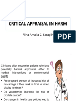 Critical Appraisal in Harm