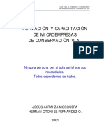 Formacion de Pyme para Mantenimiento de Carreteras