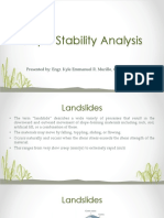 Slope Stability Analysis