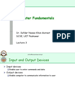 Computer Fundamentals: Dr. Safdar Nawaz Khan Marwat DCSE, UET Peshawar