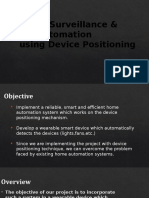 Home Surveillance & Automation Using Device Positioning: Rohith M Sunny G Tenson Tomy Vishal TP