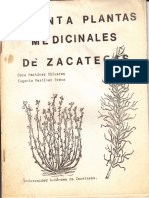 Plantas Medicinales de Zacatecas PDF