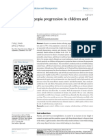 Controlling Myopia Progression in Children and Adolescents: Adolescent Health, Medicine and Therapeutics Dove