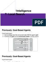Artificial Intelligence 7: Local Search