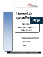 Manual MANTENIMIENTO MECANICO