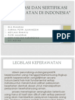 Legislasi Dan Sertifikasi Keperawatan Di Indonesia