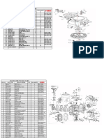 CGT15 Vs Yamaha PARTS LIST PDF