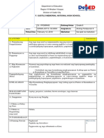 Lesson Plan Grade 8 - Mga Kasunduang Pangkapayapaan