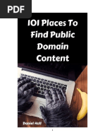 101 Places to Find PD Content