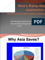 Asia's Rainy-Day Economics. Currency Wars and Market Volatility
