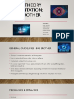 Game Theory Presentation: Big Brother