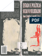 Estado e Políticas Sociais No Neoliberalismo-Asa Cristina Laurell(Org.) 3ª. Edição