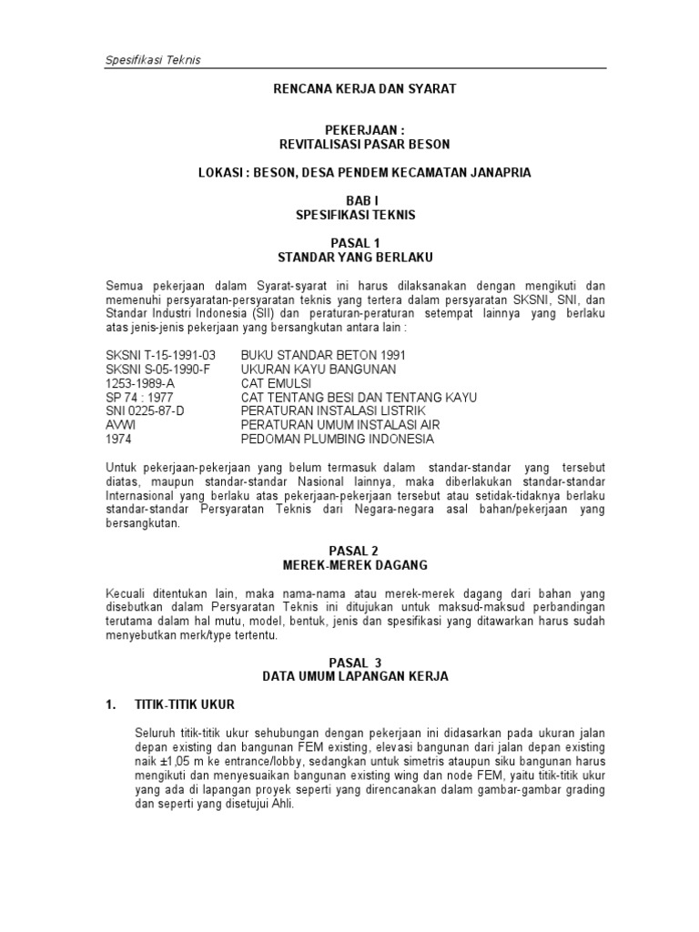 3 Rks Pasar Beson Pdf