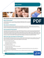 CDC Fact Sheet on Trichomoniasis: Causes, Symptoms, Treatment