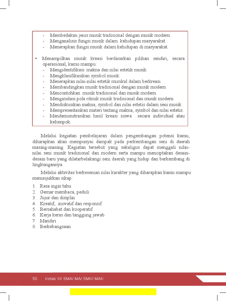 Bab 3 Seni Musik Tradisional Dan Modern Docx