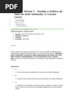 Av1 a Av8 Gestão Pratica Da Sala de Aula