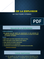 Fallas en La Explosion