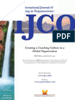 Creating A Coaching Culture in A Global Organization by Pullen Crane 2011