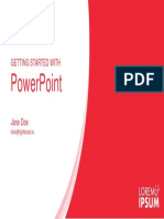 Powerpoint: Getting Started With