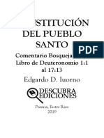 Constitucion Del Pueblo Santo Comentario