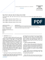 Journal Manuscript Format MS Office 2007