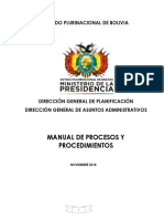 Procesos y Procedimientos PDF