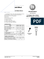 2N7008 Small Signal Field Effect Transistor: N Channel Enhancement Mode Silicon Gate TMOS