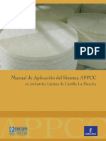 Manual de Aplicacion Del Sistema APPCC en Industrias Lacteas de Castilla-La Mancha