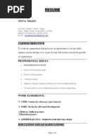 Preeti New Resume