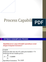 Process Capability Estimation