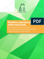 Política Electoral Internacional - Oropeza - Español