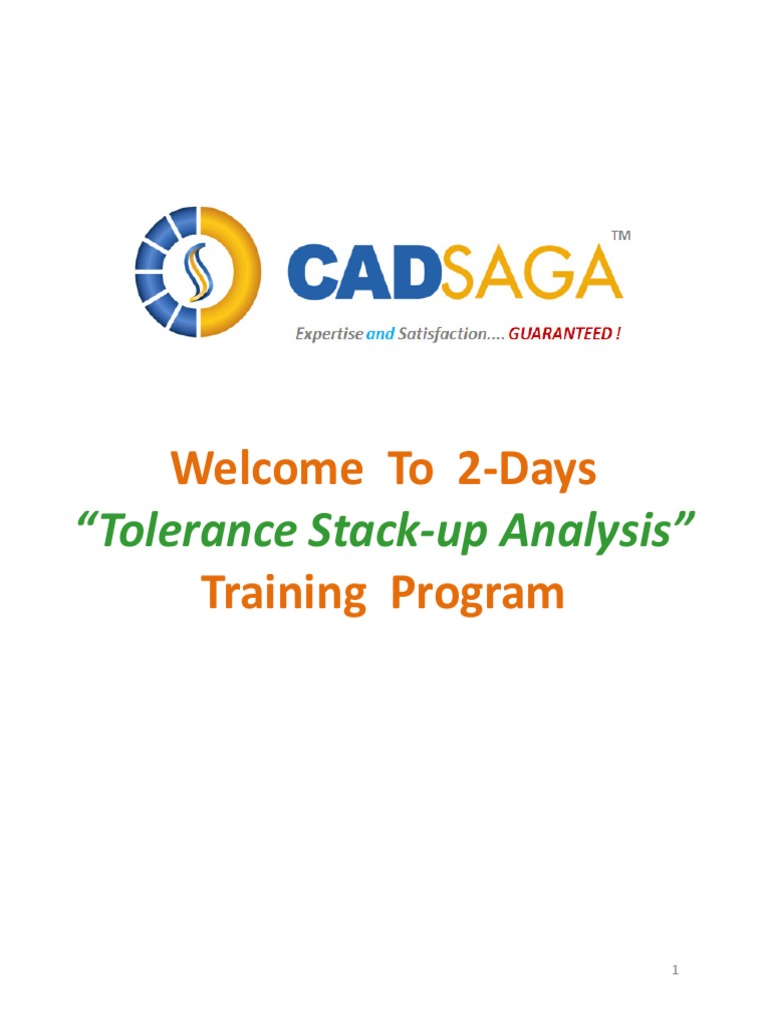Tolerance Stack-up Analysis Training | PDF | Nature