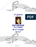 (Free Scores - Com) - Giuliani Mauro Variations On A Theme by G F Handel 22820 PDF