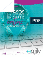 7 Pasos para Crear y Vender Un Curso Online Exitosamente